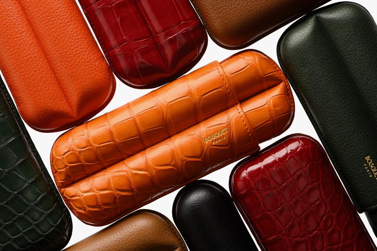 Paris Two Cigar Case Tubes