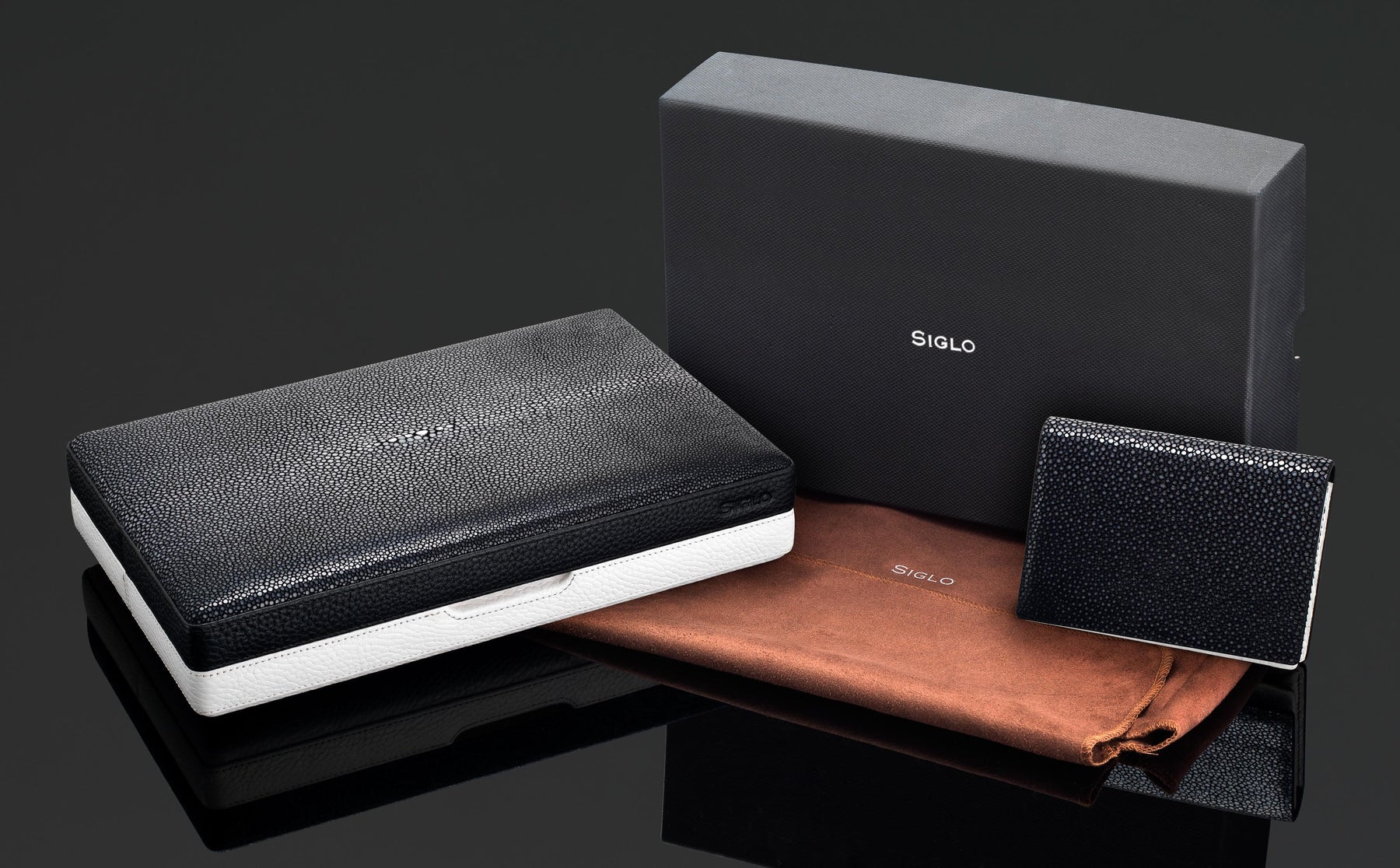 Stingray Travel Humidor Black