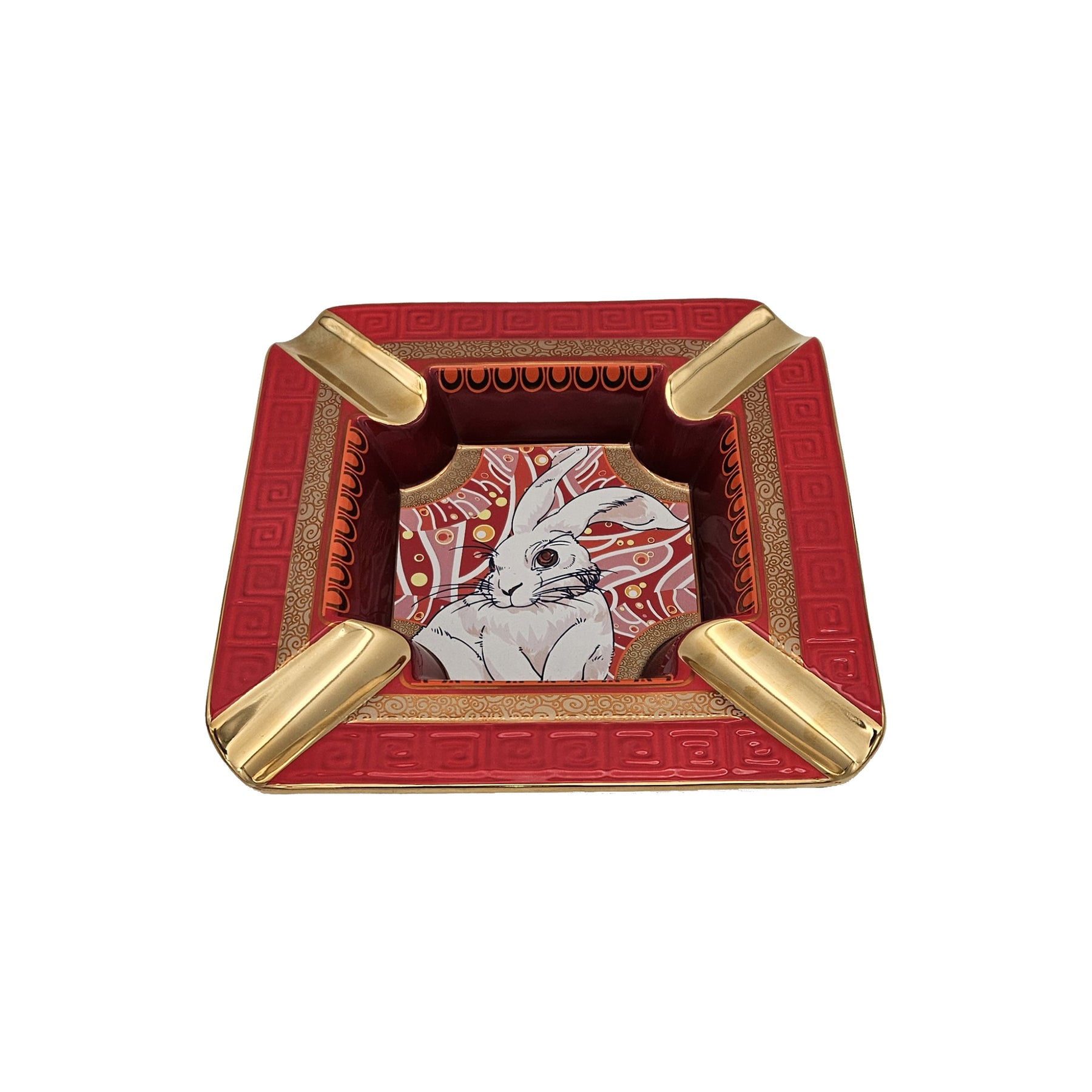 Ceramic Rabbit Ashtray