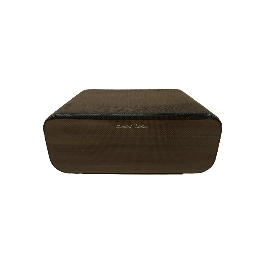 Humidor Fibra di Carbonio e Pelle