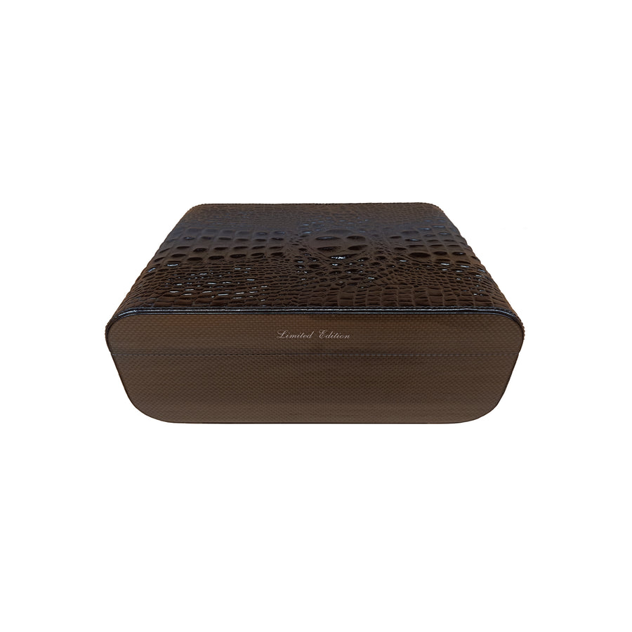 Humidor Fibra di Carbonio e Pelle