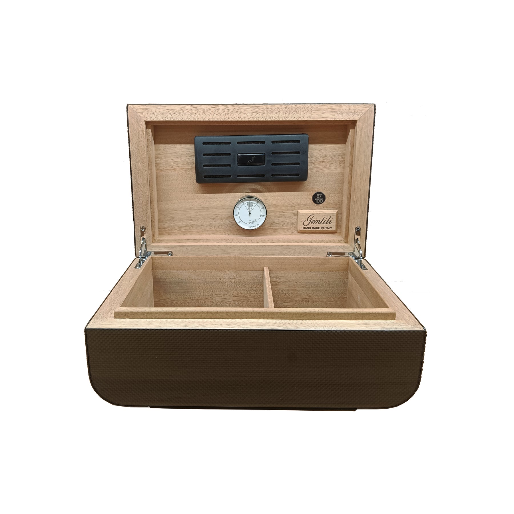 Humidor Fibra di Carbonio e Pelle