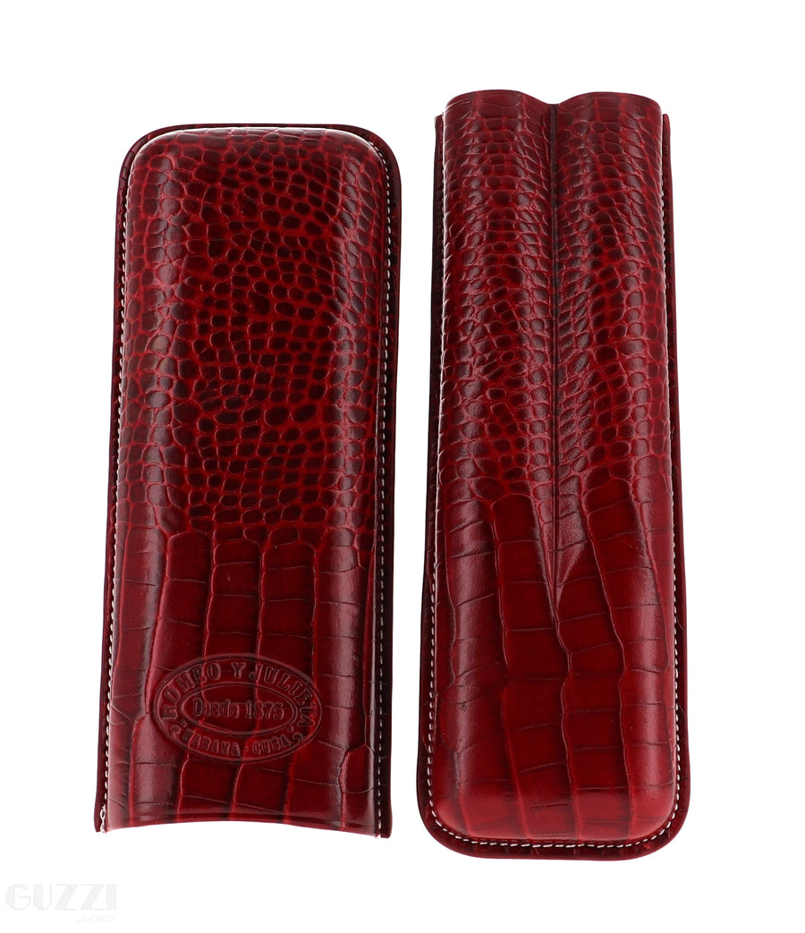 Leather cigar case Romeo y Julieta