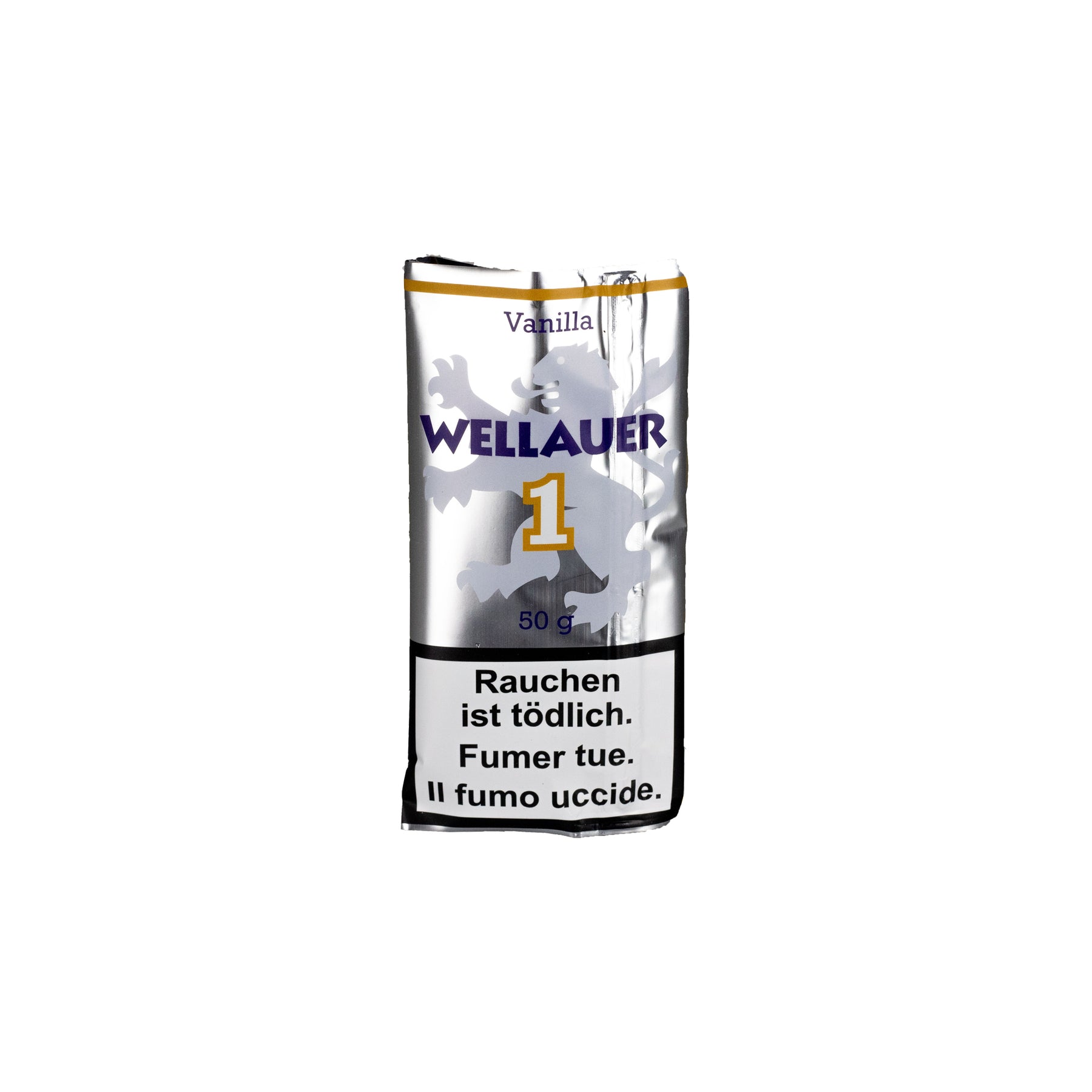 N. 1 Vanilla Pipe Tabac Pouch 50gr - Mild and Aromatic Blend